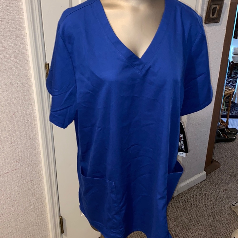 greys Anatomy top size3xL color blue NWT